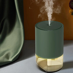 Acheter 390 Ml USB Mini Voiture Maison Humidificateur Diffuseur D'huile D'arôme Purificateur De Brume Vert