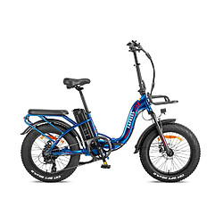 FAFREES F20 Max Vélo Électrique - Moteur 500W Batterie 48V 22.5AH Autonomie 110KM Freins à Disque - Bleu Violet