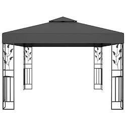 Avis Maison Chic Tonnelle | Pergola avec double toit 3x4 m Anthracite -GKD95330