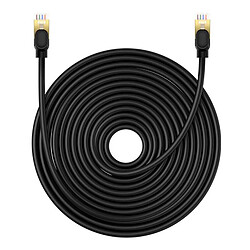 Avis Network cable cat.8 Baseus Ethernet RJ45, 40Gbps, 20m (black)