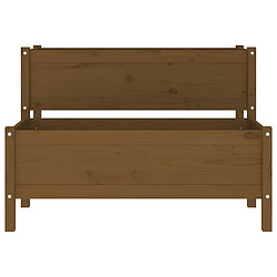 Acheter vidaXL Jardinière Marron miel 110x84x75 cm Bois massif de pin