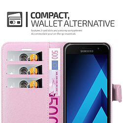 Acheter Cadorabo Coque Samsung Galaxy A3 2017 Etui en Rose