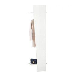 Avis Ahd Amazing Home Design Armoire Panneau Porte-Manteau Ouvert Entrée Chambre Blanc Vega Hang