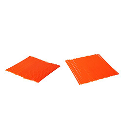 72pcs Roues et Jantes Motocross Motos Protections pour Roue, Jante, Motocross, Dirtbikes - Orange