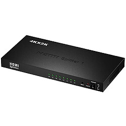 Acheter Universal Séparateur HDMI 1 entrée 8 sorties avec support 4K * 2K 1080P pour conférences, théâtres, bureaux