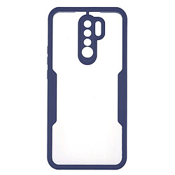 Coque en TPU + acrylique bleu marine pour votre Xiaomi Redmi 9