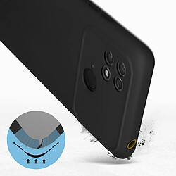 Avis Avizar Coque pour Xiaomi Poco C40 Semi-rigide Soft-touch Fine Noir