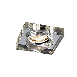 Inspired Encastré Downlight Deep Square Rim Only Clear, nécessite 100035310 pour compléter l'article