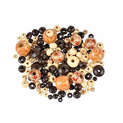 Paris Prix Lot de Perles Mélange 12cm Naturel