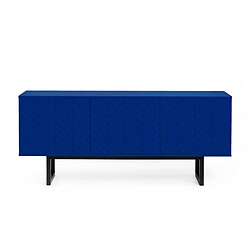 Paris Prix Buffet 3 Portes Triangle Camden 175cm Bleu