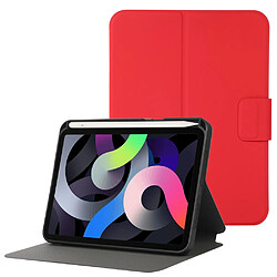 Etui en PU avec support et porte-stylo rouge pour votre Apple iPad mini (2021)