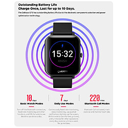 Universal Fitness Watch Receive/Compose Heart Rate 10 Days Battery Life Smartwatch Smartwatch | Smartwatch (Noir)