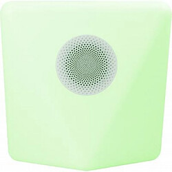 Acheter Color Block Enceinte Lumineuse Bluetooth 4.1 IPX4 ColorLight Modèle Rock Blanc