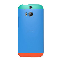 Coque HTC One M8 Double Dip bleu, gris et vert