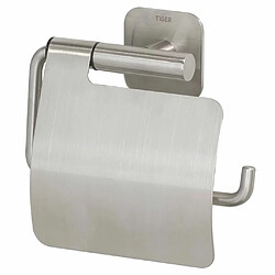 Tiger Porte-papier toilette Colar avec couvercle Argenté 1314030946