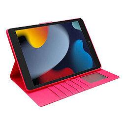 Etui en PU avec support pour votre iPad 10.2 (2021)/(2020)/Air 10.5 pouces (2019)/Pro 10.5-pouces (2017) - rose