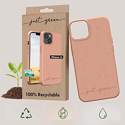 Avis Coque iPhone 13 Recyclable Just Green Rose Gold