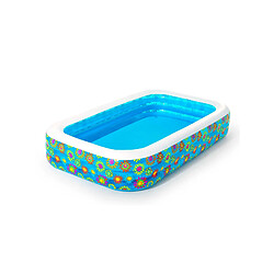 Piscine Gonflable Pour Enfants Bestway Rectangulaire Fleurs 305x183x56 cm