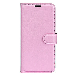 Etui en PU texture litchi rose pour Samsung Galaxy A23 5G