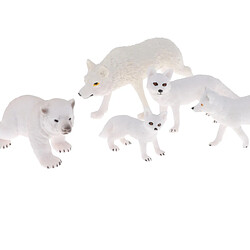 Avis 5 Pièces Réaliste Polaire Animaux Figure La Faune Animaux Figurines Enfants Jouets Éducatifs Début