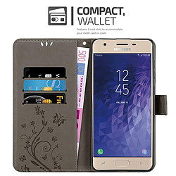 Avis Cadorabo Coque Samsung Galaxy J3 2018 Etui en Gris