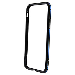 Avis Totalcadeau Coque de protection Bumper compatible Iphone X/xs Aluminium - Housse protection Couleur - Noir/Bleu pas cher