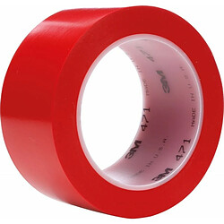 Fp Ruban adhésif PVC souple 471 F rouge 50 mm x 33 m 3M (Par 24)