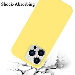 Cadorabo Coque iPhone 14 PRO MAX Etui en Jaune pas cher