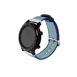 Bracelet en nylon bleu pour Huawei Watch GT