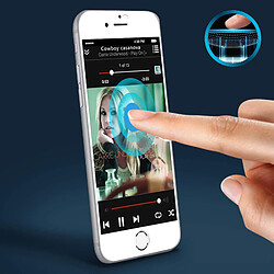 Avizar Film Écran iPhone SE 2020/7/8 Verre Trempé Biseauté Anti-espion Bord blanc pas cher