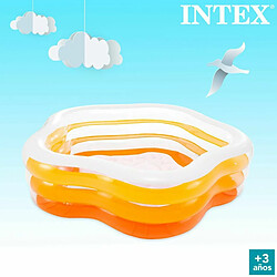 Pataugeoire gonflable pour enfants Intex 185 x 53 x 180 cm 460 L (3 Unités) pas cher