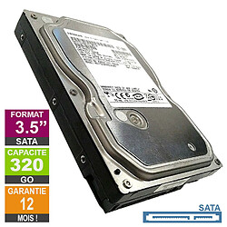 Disque Dur 320Go SATA 3.5 Hitachi HDT721032SLA380 7200rpm 8Mo - Reconditionné