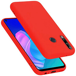 Cadorabo Coque Huawei P40 LITE E Etui en Rouge