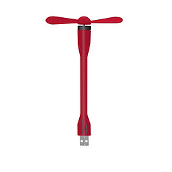 Speedlink Aero mini USB - Ventilateur USB rouge noir