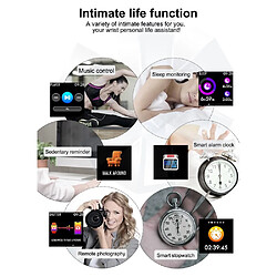 Yonis Bracelet Intelligent IP67 Moniteur Santé Vert