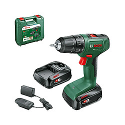 Bosch Easydrill 18V-40 Akku-Bohrschrauber, inkl. 2x 2.0Ah Akku, LadegerÃ¤t, Koffer