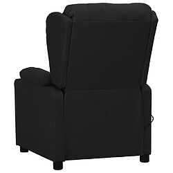 Avis vidaXL Fauteuil de massage Noir Tissu