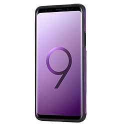 Avis Wewoo Coque Pour Galaxy S9 Plus Etui de protection antichoc couleur solide à double boucle et fermeture à glissière violet