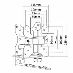 Acheter Support de table d'écran Neomounts NM-TC100BLACK