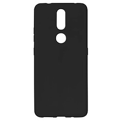 Avizar Coque Nokia 2.4 Flexible Antichoc Finition Mat Anti-traces noir