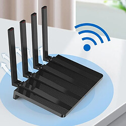 Tech Discount Routeur sans fil gigabit haute puissance à travers le mur WiFi6 full gigabit bi-bande signal domestique 1800M 5G