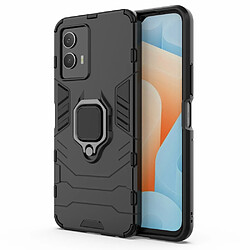 Coque en TPU anti-griffes avec béquille, noir pour votre Vivo IQOO U5 5G