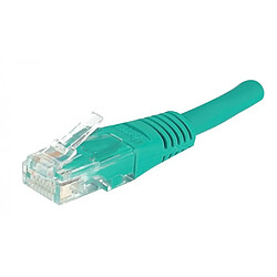 Abi Diffusion Cordon RJ45 catégorie 5e U/UTP vert - 1 m