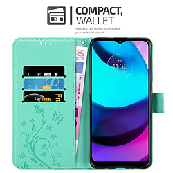 Cadorabo Coque Motorola MOTO E20 / E30 / E40 Etui en Turquoise