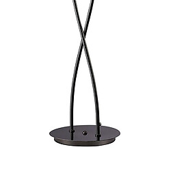 Avis Inspired Eclipse Lampadaire 2 Lumières G9, Chrome Noir