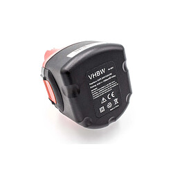 vhbw NiMH batterie 1500mAh (9.6V) pour outil électrique outil tools Bosch 32609, 32609-RT, GDR 9.6V, GSR 9.6 New Version, GSR 9.6-1, GSR 9.6-2