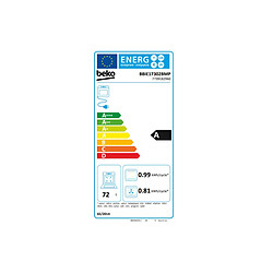 Four intégrable multifonction 72l 60cm pyrolyse noir - BBIE17302BMP - BEKO