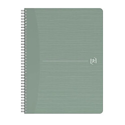 Cahier spirale Oxford My Rec'up recyclé A4 21 x 29,7 cm - 5 x 5 - 180 pages - Lot de 5