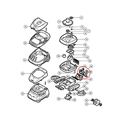 Kit basculeurs pour nettoyeur de piscine - Hayward