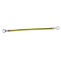 tresse de masse - longueur 130 mm - section 6 mm2 - spacial sm - schneider electric nsyel136d6